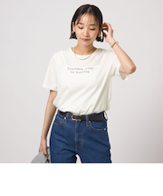 ロゴ ショートスリーブ カットソー