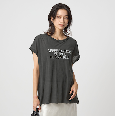 シアー ロゴ ショートスリーブ Tシャツ