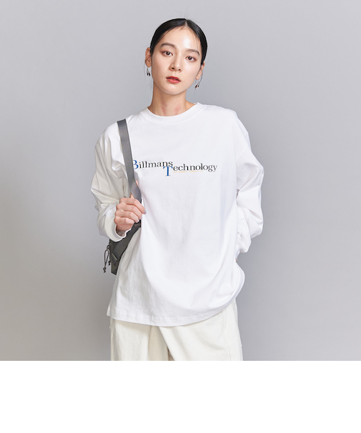 コットンロゴ ロングスリーブ Tシャツ