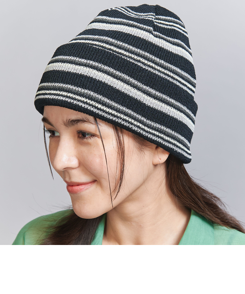 <RACAL>マルチボーダー リバーシブル ニットキャップ