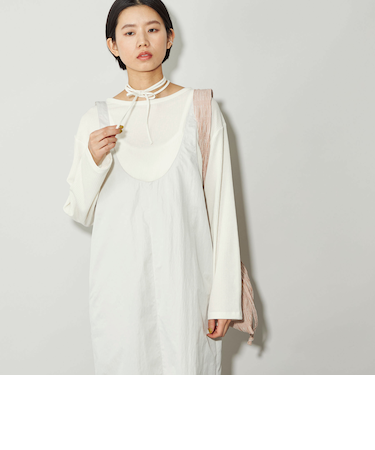 <CITEN>リブ2WAY紐ロンT