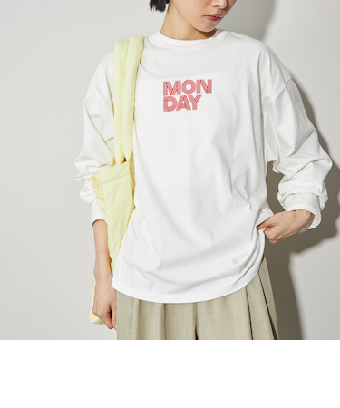 ＜CITEN＞day of weekグラフィックロンT