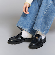 【別注】<CAMINANDO>レザー コインローファー スライダー