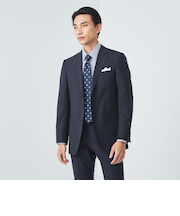 GLR CLOTH 織柄無地 2B HC/BW スーツジャケット -防シワ-