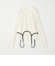 ＜CITEN＞キャミレイヤードトップ