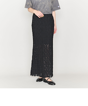 ＜ASTRAET＞レース マキシタイトスカート