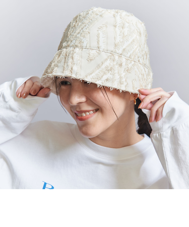 ＜Revis.＞フリンジ バケットハット