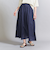 ナイロン シアーギャザースカート -ウォッシャブル-