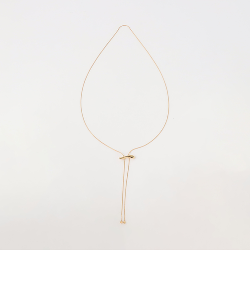 スライドバー タイ ネックレス