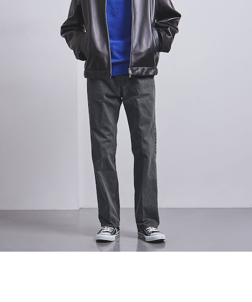 カイハラデニム ロデオストレートパンツ