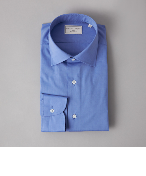 SOKTAS/シャンブレー セミワイドカラーシャツ