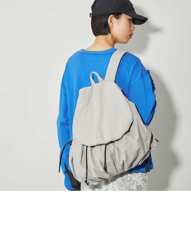 ＜CITEN＞バルーンドロストバックパック