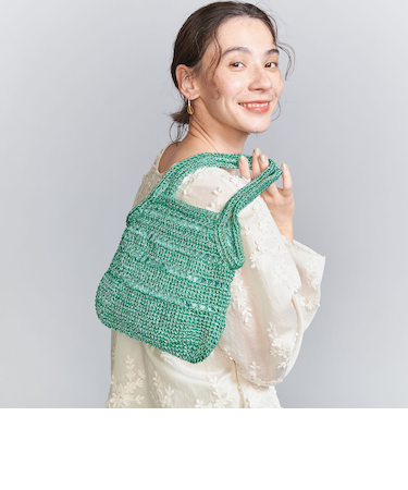 メタリックコード ミニ トートバッグ