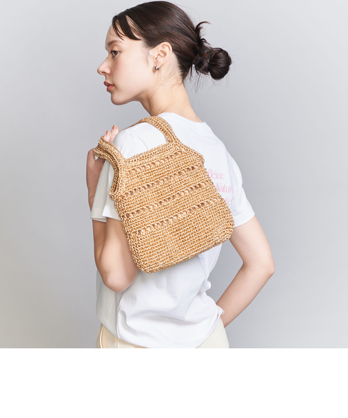 メタリックコード ミニ トートバッグ