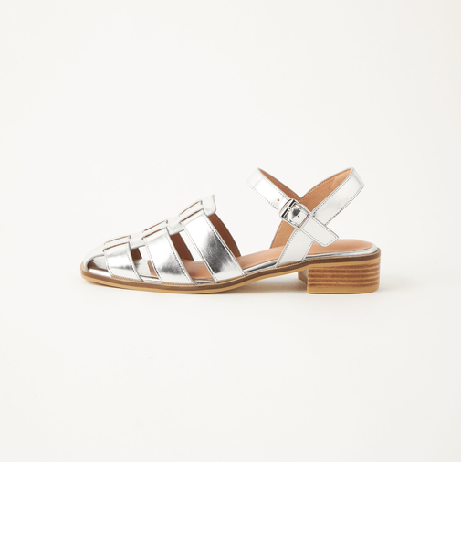 スクエア グルカサンダル(3cmヒール)