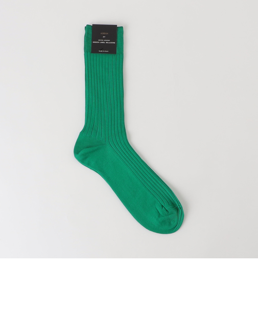 【別注】＜ADRIAN＞GLR リブ ソックス