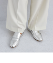 レイン ローファー フラットシューズ - 晴雨兼用 -