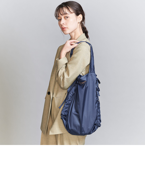 ロゴ シャーリング トートバッグ