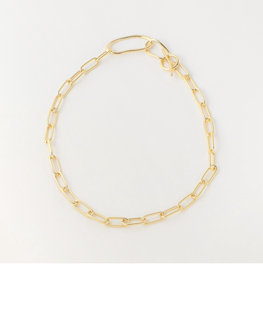 メタル ユニークチェーン ネックレス -2WAY-