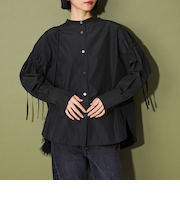 ＜CITEN＞ソデシャーリングシャツ