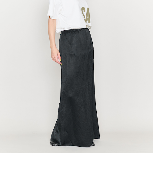 ＜ASTRAET＞カルゼ タイトロングスカート