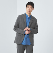 TR ホップサック ナロー ジャケット -ストレッチ・防シワ-