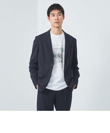 TR ホップサック ナロー ジャケット -ストレッチ・防シワ-