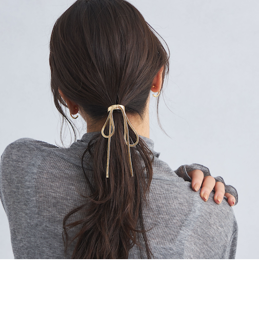 メタルリボン ヘアカフ