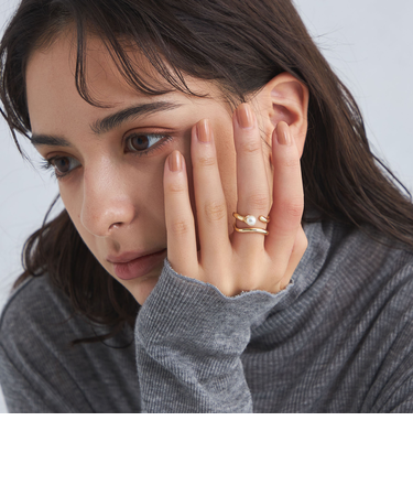 ニュアンスライン リング 2本セット