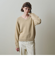 ＜Steven Alan＞Vネックニット