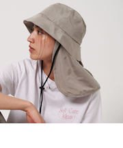 2WAY シェード ハット-UVカット/はっ水-