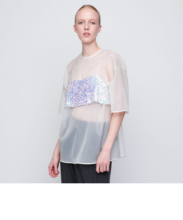 ＜AEWEN MATOPH＞スパングル ショート キャミソール