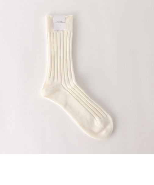 96N 3*3 リブ ソリッド ソックス