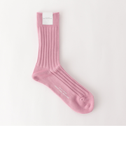 96N 3*3 リブ ソリッド ソックス