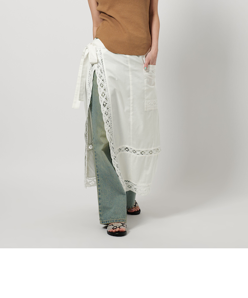 バテンレース ラップスカート