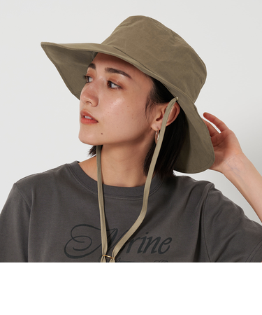 ワイドブリム ハット