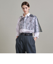 ＜LOEFF＞ブルーベリー エンブロイダリー サロン