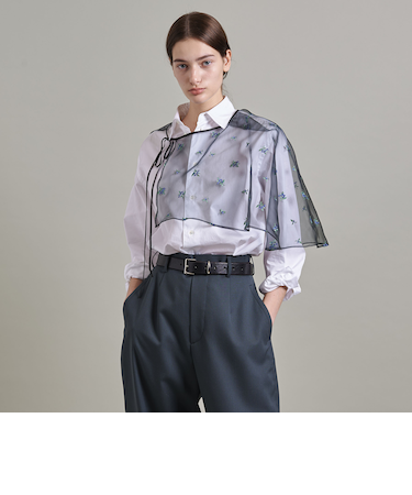 ＜LOEFF＞ブルーベリー エンブロイダリー サロン