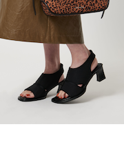 ナイロン ポリウレタン カバー オープントゥ サンダル