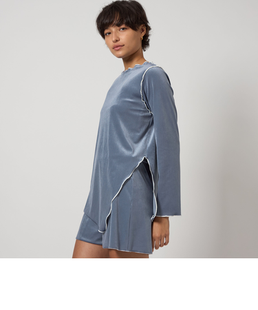 ＜Lepidos＞ベロア ラッシュガード