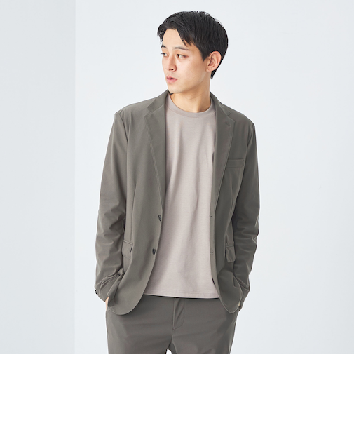 エアトール トリコット ナロー ジャケット -ストレッチ・通気性-