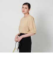 コットン カーブスリーブ 5分袖カットソー 2