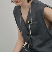 ＜loni＞Seed Asymmetry ブローチ/ネックレス