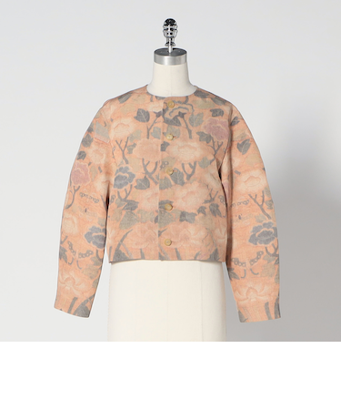 ＜LOEFF＞フラグメント フラワー ジャケット