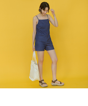 オールインワン チェック柄 スイムウェア / 水着