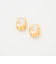 ＜by Preek＞ドロップ フープ ピアス