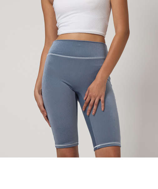 ＜Lepidos＞ベロア バイカーショーツ