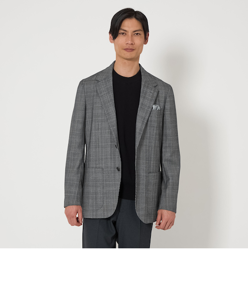 REDA メッシュ チェック 2B RG 2P- ジャケット