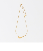 ＜by Preek＞Vライン ネックレス