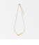 ＜by Preek＞Vライン ネックレス